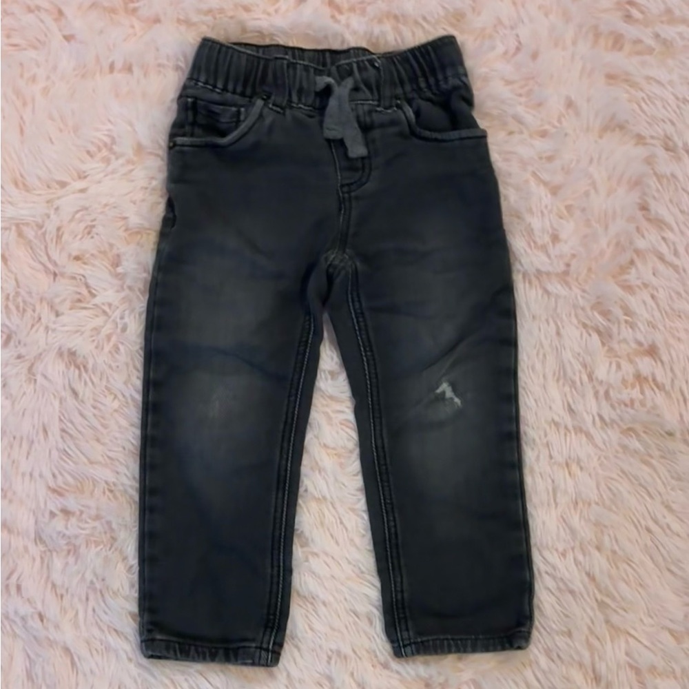Kids Grey Denim Jeans